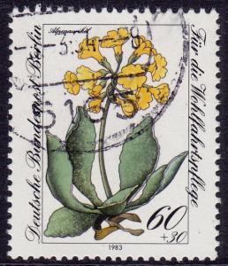 Germany Berlin - 1983 - Scott #9NB205 - used - Alpine Flower