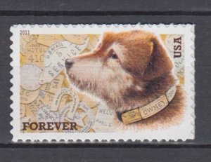 USA Sc#4547  Owney Dog  Forever Stamp MNH