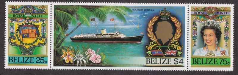 Belize # 784a, Queen Elizabeth II Royal Visit, Mint NH, 1/2 Cat