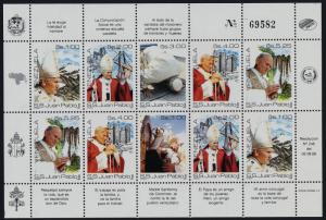 Venezuela 1375 MNH Visit of Pope John Paul II