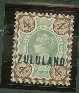 Zululand #6 Unused Single