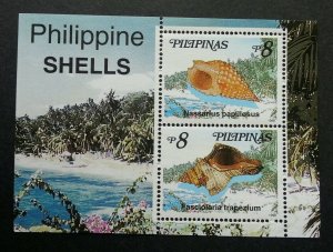 Philippines Shells 1998 Seashell Marine Life Ocean Islands Beach Sea (ms) MNH