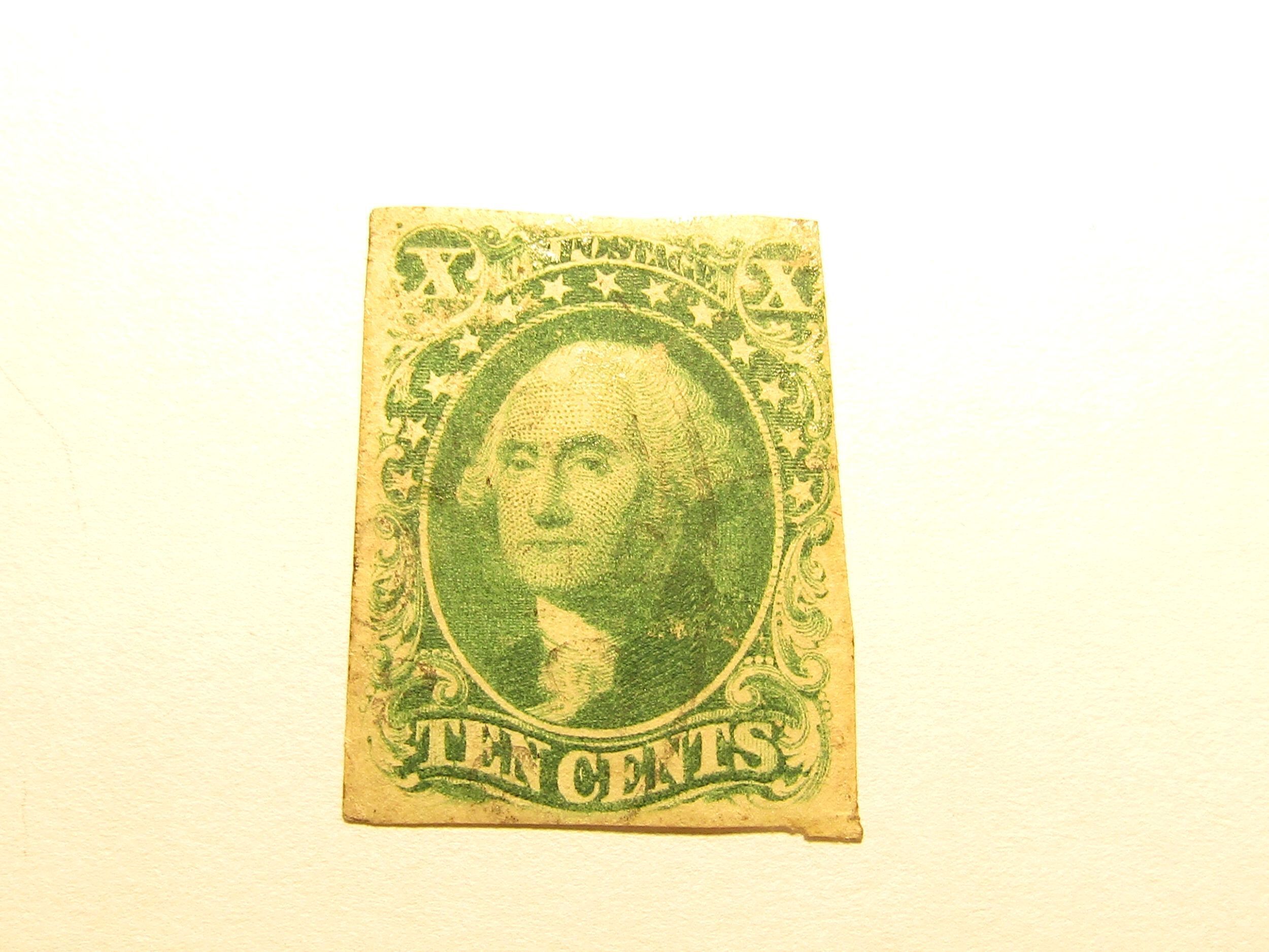 US Stamps, Scott # 14 used 1855, Type II, Position 76R1, w/R.Doporto Certificate