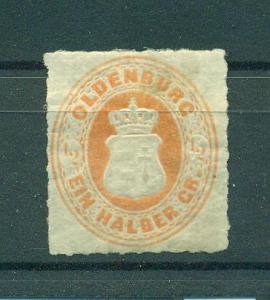 Germany State Oldenburg  sc# 22 mhr cat value $32.50