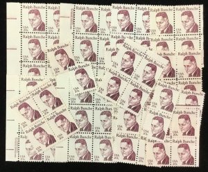 #1860 Ralph Bunche, Black Heritage Nobel Peace Prize 100 MNH stamps