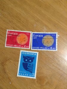 Greece  # 985-987  Used