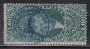 R79c VF blue S.O.N. cancel choice cv $ 120+ ! see pic ! 