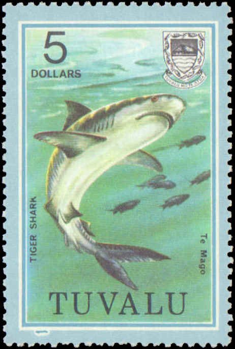 Tuvalu #96-113, Complete Set(19), 1979, Fish, Marine Life, Never Hinged