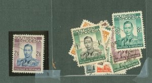 Southern Rhodesia #42-54 Used Single (Complete Set)