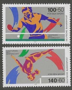 GERMANY      SC # B675 - 6     MNH