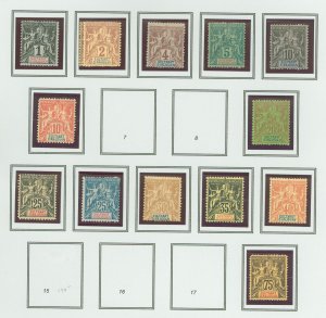 Anjouan #1/18 Unused Single