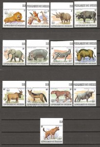 Burundi 1983 SG 1398/410 MNH Cat £1135