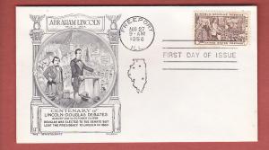 #1115 Lincoln Douglas Debate- Aristocrat Cachet BD!
