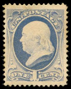 momen: US Stamps #206 Mint OG F/VF