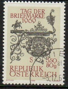 AUSTRIA SG1571 1969 STAMP DAY FINE USED