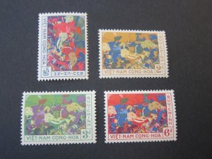 Vietnam 1959 Sc 108-111 set MNH