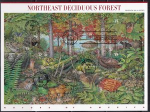 Scott 3899 FDC - Northeast Deciduous Forest