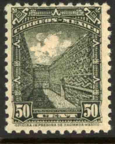 MEXICO 799 50cts 1934 Definitive Wmk S.H.C.P. (272) MNH