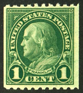 U.S. #604 MINT OG NH