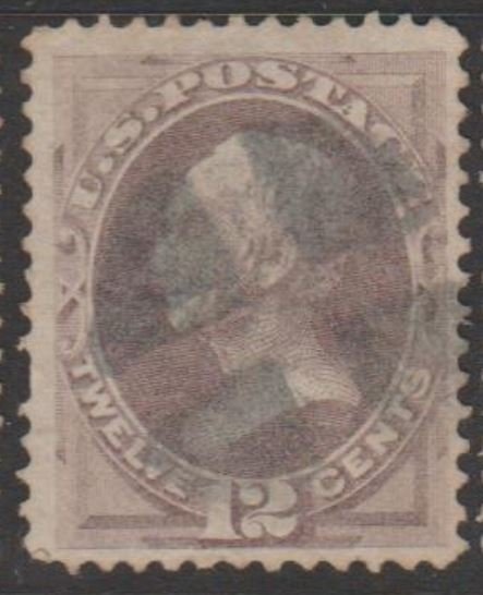 U.S. Scott #151 Clay Stamp - Used Single - IND