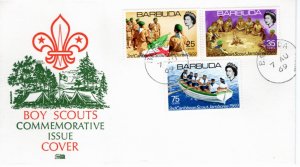 Barbuda 1969 MNH Sc 36-8 FDC