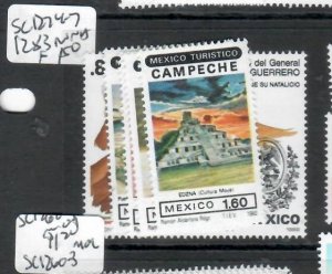 MEXICO     SC 1274-1277, 1283   MNH          P0830H
