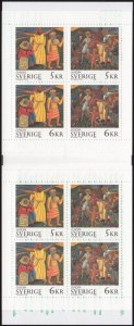 SWEDEN Sc. 2119a (2) Europa 1995 MNH booklet