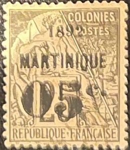 Martinique, 1892,  SC 29, Used, Very Fine