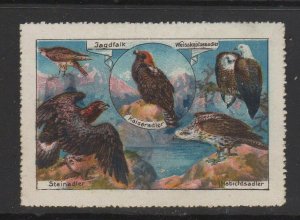 Germany Educational Stamp - Birds of Prey NG   -AL