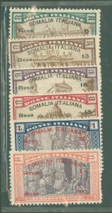 Somalia (Italian Somaliland) #B5-10  Single (Complete Set)