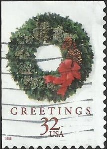 # 3249 USED EVERGREEN WREATH