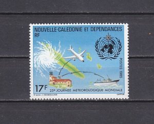 New Caledonia, Scott cat. 523. World Meteorological day issue.