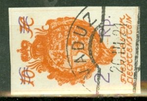 KT: Liechtenstein 52 used CV $50