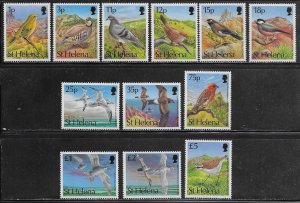 St Helena Scott #'s 599 - 610 MNH