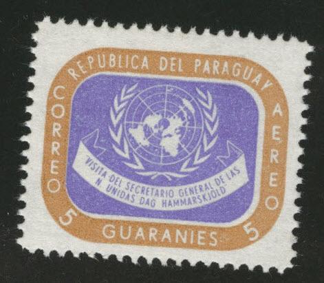 Paraguay Scott C260 MNH** 1959 UN stamp