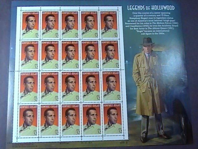 U.S.# 3152-MINT/NH--PANE OF 20--LEGENDS OF HOLLYWOOD-HUMPHREY BOGART--1997