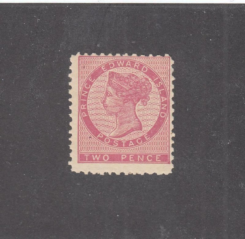 PRINCE EDWARD ISLAND # 5i F-VF-MNH GUM SPOT 2d QN VICTORIA / DEEP ROSE CV $30