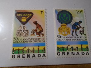 Grenada  #  724-25  MNH  Scouting