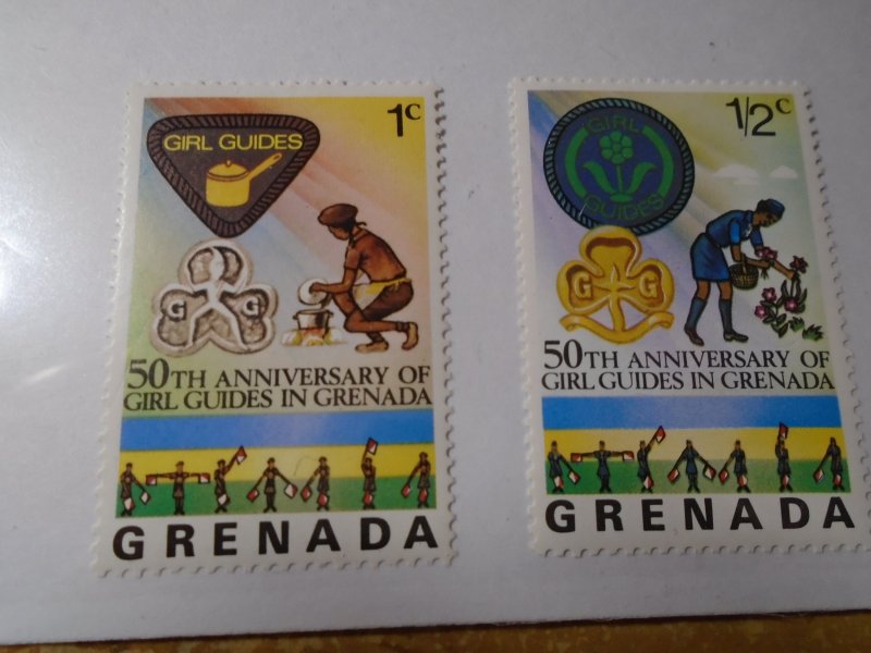 Grenada  #  724-25  MNH  Scouting