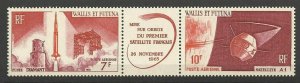 1966 Wallis and Futuna 209-210strip French Satellite A - 1 11,00 €