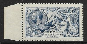 Sg 412 Spec N70(1) 10/- Blue De La Rue Seahorse UNMOUNTED MINT