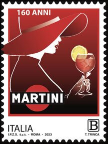 Scott #3957 Martini and Rossi MNH