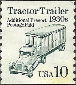 # 2458 USED 1930'S TRACTOR TRAILER