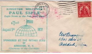 Scout Cachets #1784 Paul Siple at Kingston NY 1931 - Levy 31-8 (unsure if blu...
