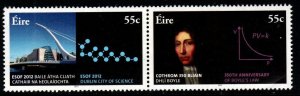 IRELAND SG2127a 2012 SIGNIFICANT SCIENCE MILESTONES MNH