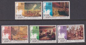 Samoa 428-432 MNH VF