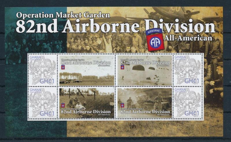 [81160] Ghana 2009 Second World war Operation market garden Sheet MNH