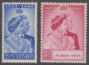 St. Kitts-Nevis #93-94 Mint