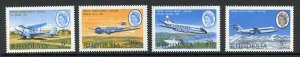 Rhodesia SG393/6 1966 Planes U/M 