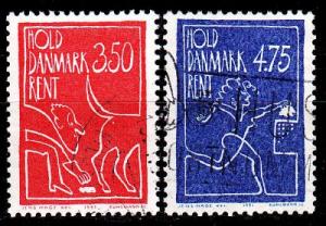 DÄNEMARK DANMARK [1991] MiNr 1010-11 ( O/used )
